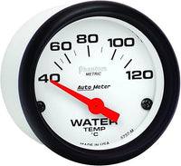 Auto Meter 5737-M Phantom Electric Water Temperature Gauge - Outlet