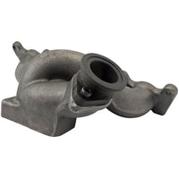 VW B5 T3 top mount turbo twin scroll manifold wastegate V-Band + Cast Aluminum Intake Manifold for longitudinal with 8 injectors Fuel Rail Kit (without throttle bolt holes) Black - PRE SALE