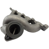 VW B5 T3 top mount turbo twin scroll manifold wastegate V-Band + Cast Aluminum Intake Manifold for longitudinal with 8 injectors Fuel Rail Kit (without throttle bolt holes) Black - PRE SALE