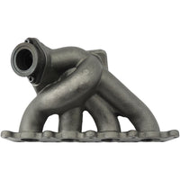 VW B5 T3 top mount turbo twin scroll manifold wastegate V-Band + Cast Aluminum Intake Manifold for longitudinal with 8 injectors Fuel Rail Kit (without throttle bolt holes) Black - PRE SALE