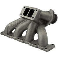 VW B5 T3 top mount turbo twin scroll manifold wastegate V-Band + Cast Aluminum Intake Manifold for longitudinal with 8 injectors Fuel Rail Kit (without throttle bolt holes) Black - PRE SALE