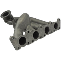 VW B5 T3 top mount turbo twin scroll manifold wastegate V-Band + Cast Aluminum Intake Manifold for longitudinal with 8 injectors Fuel Rail Kit (without throttle bolt holes) Black - PRE SALE