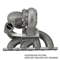 VW MKIV GTI T3 Twin Scroll Top Mount Turbo Manifold - EVOLUTION