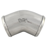 2.5" tight radius 45° elbow intake pipe