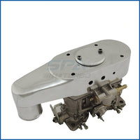 Weber IDF downdraft carburetor Plenum power cap 90 degree 2" Left