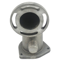 Cast iron turbocharger downpipe 90° 2 1/2" T3 4 bolts