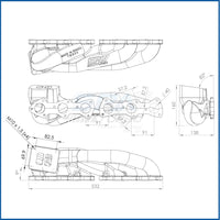 BMW E46 M3 S54 Turbo manifold