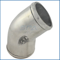 2.25†tight radius 45° elbow intake pipe