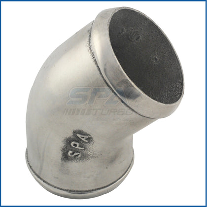 2.75” tight radius 45° elbow intake pipe