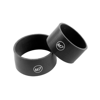 M7 Speed R53 MINI Cooper Silicone Intercooler Boots (Black)