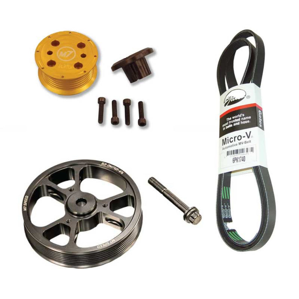 M7 Speed MINI Cooper Gen 1 Power Up Kit | Supercharger 20% Overdrive Pulley Kit