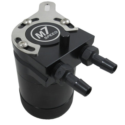 M7 Speed R56 Mini Cooper Oil Catch Can Kit | Black Hoses | N14B Engine