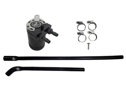 M7 Speed  R55-R59 Mini Cooper Oil Catch Can Kit N18B Engine | Black Hoses