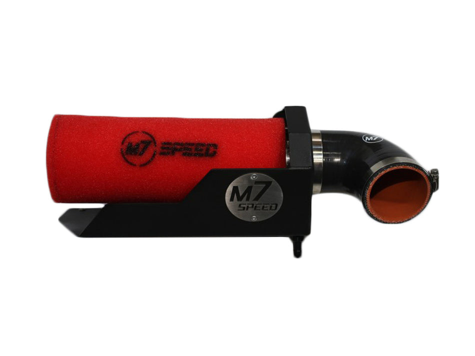 M7 Speed MAXX-FLO (TM) Air Intake System R55S-R61S 2007-2016 - Red Foam Filter - Black Elbow