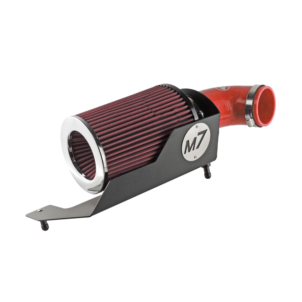 M7 Speed MAXX-FLO R55S-R61S Air Intake System | Red Pleated Filter - Red Elbow
