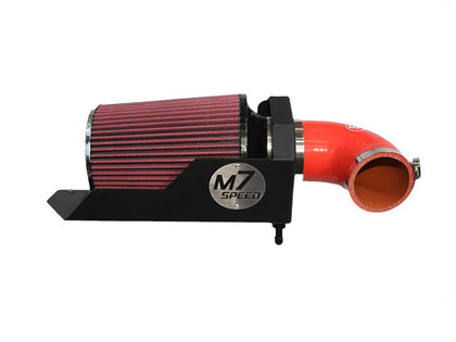 M7 Speed MAXX-FLO R55S-R61S Air Intake System | Red Pleated Filter - Red Elbow