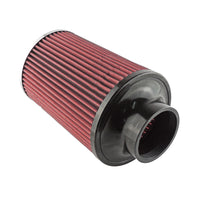 M7 Speed MAXX-FLO R55S-R61S Air Intake System | Red Pleated Filter - Red Elbow