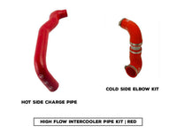 M7 Speed R56 MINI Cooper High Flow Intercooler Pipe Kit - Gen 2 MINI Cooper Turbocharged - Red