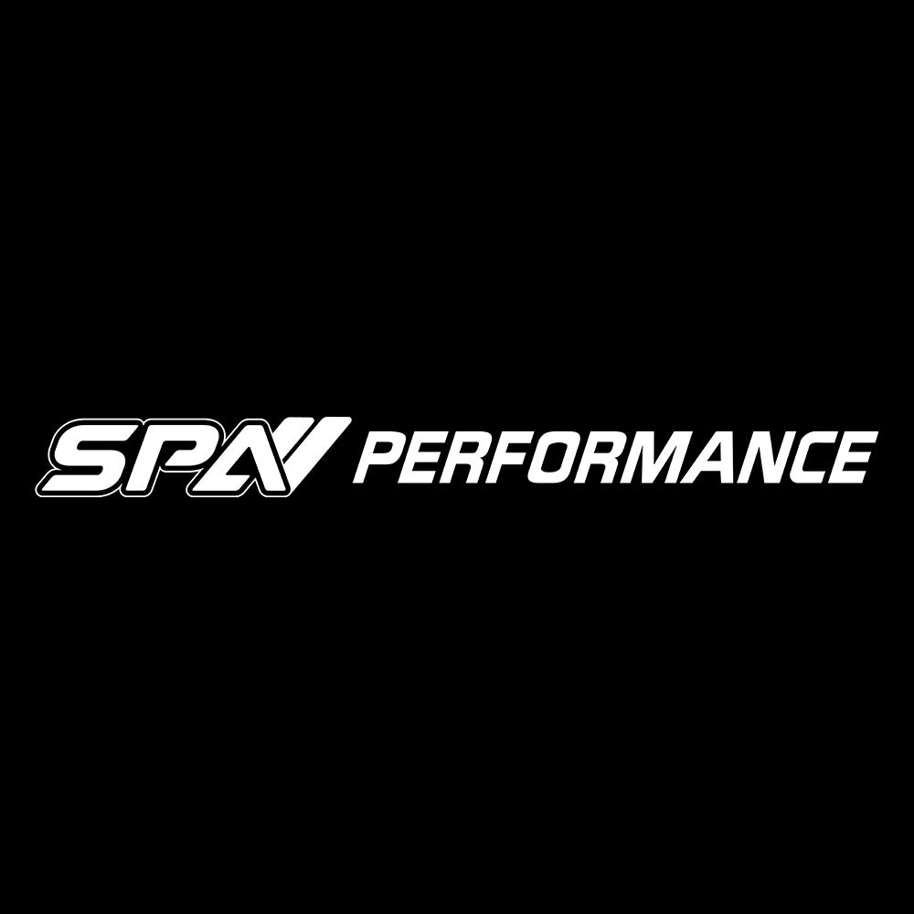 SPA Performance Windshield Banner Decal White Universal 47.24 x 4.50 in