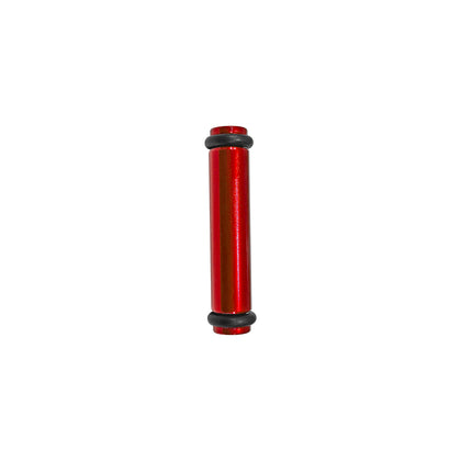 Billet EV14S (Standard) Aluminum Fuel Injector Block Off - 1 unit - Red