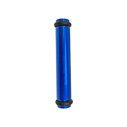 Billet EV14L (Long) Aluminum Fuel Injector Block Off - 1 unit - Blue