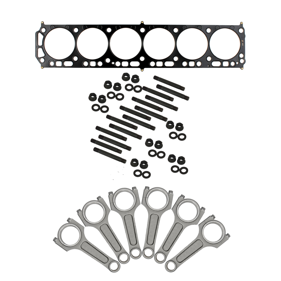 COMETIC Chevy II 250 / 292 inline 6 L6 .060" MLS Cylinder Head Gasket, 4.125" Bore + Stud Set + Connecting rod set (Copy)