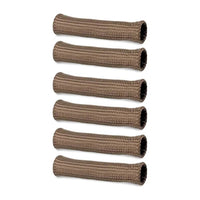 Titanium spark plug wire boots protector - 6 units set