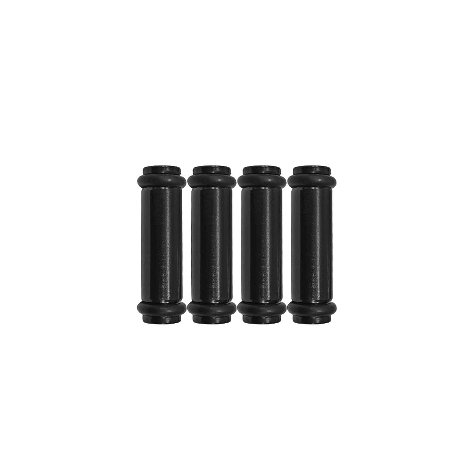 Billet EV14K (Compact) Aluminum Fuel Injector Block Off - 4 units - Black