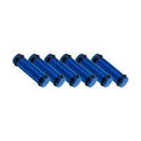 Billet EV14K (Compact) Aluminum Fuel Injector Block Off - 6 units - Blue
