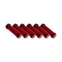 Billet EV14K (Compact) Aluminum Fuel Injector Block Off - 6 units - Red