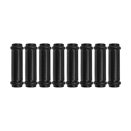 Billet EV14K (Compact) Aluminum Fuel Injector Block Off - 8 units - Black