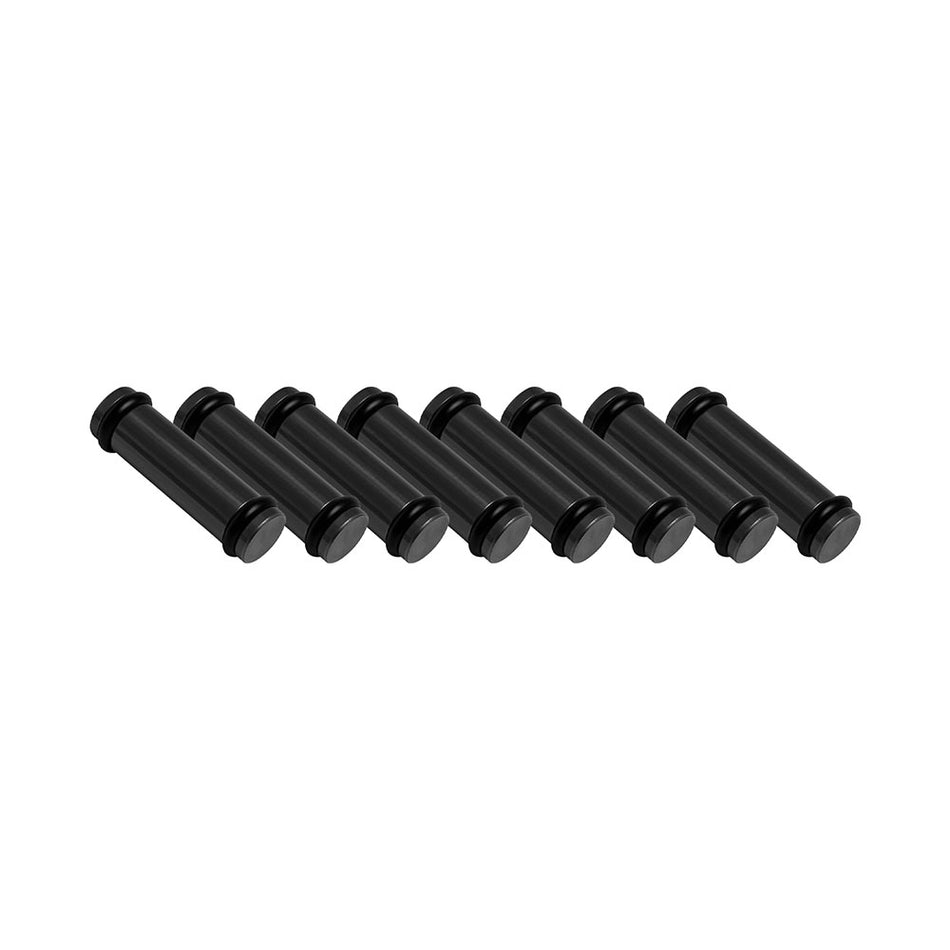 Billet EV14K (Compact) Aluminum Fuel Injector Block Off - 8 units - Black