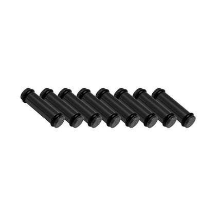 Billet EV14K (Compact) Aluminum Fuel Injector Block Off - 8 units - Black