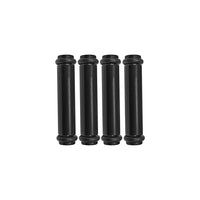 Billet EV14S (Standard) Aluminum Fuel Injector Block Off - 4 units - Black