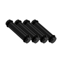 Billet EV14S (Standard) Aluminum Fuel Injector Block Off - 4 units - Black
