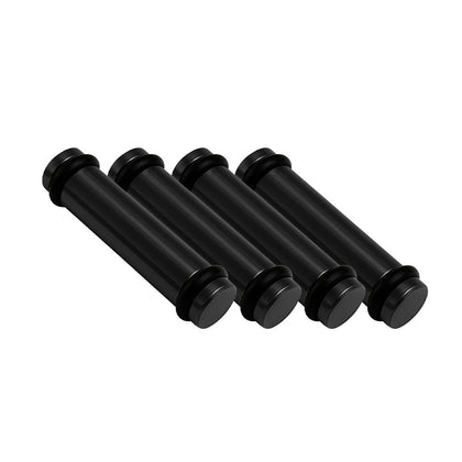 Billet EV14S (Standard) Aluminum Fuel Injector Block Off - 4 units - Black
