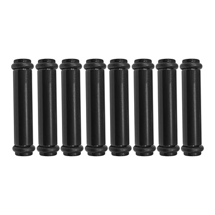 Billet EV14S (Standard) Aluminum Fuel Injector Block Off - 8 units - Black