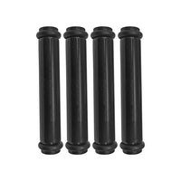 Billet EV14L (Long) Aluminum Fuel Injector Block Off - 4 units - Black