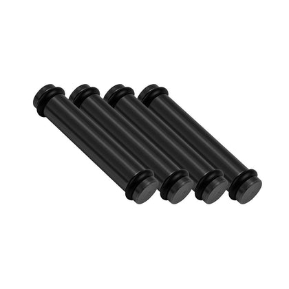 Billet EV14L (Long) Aluminum Fuel Injector Block Off - 4 units - Black