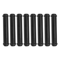 Billet EV14L (Long) Aluminum Fuel Injector Block Off - 8 units - Black