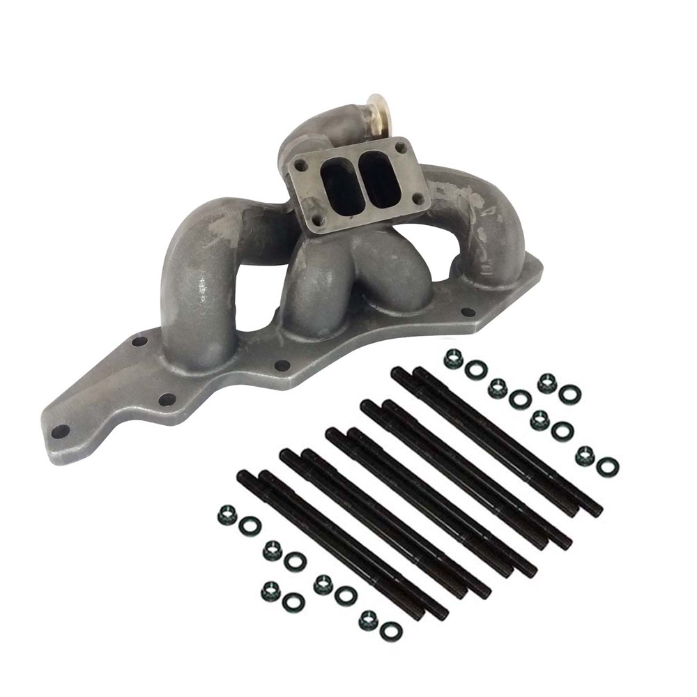 Ford Focus SE Duratec Twin scroll T3 turbo manifold 90 degree wastegate + Mazda Focus 2.0L 2.3L 2.5L Duratec HE 4 cylinder engine Head Stud Set with 10 units