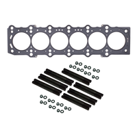 For TOYOTA 2JZ-GE/2JZ-GTE .051" MLS CYLINDER HEAD GASKET, 87MM BORE + head stud set with 14 units