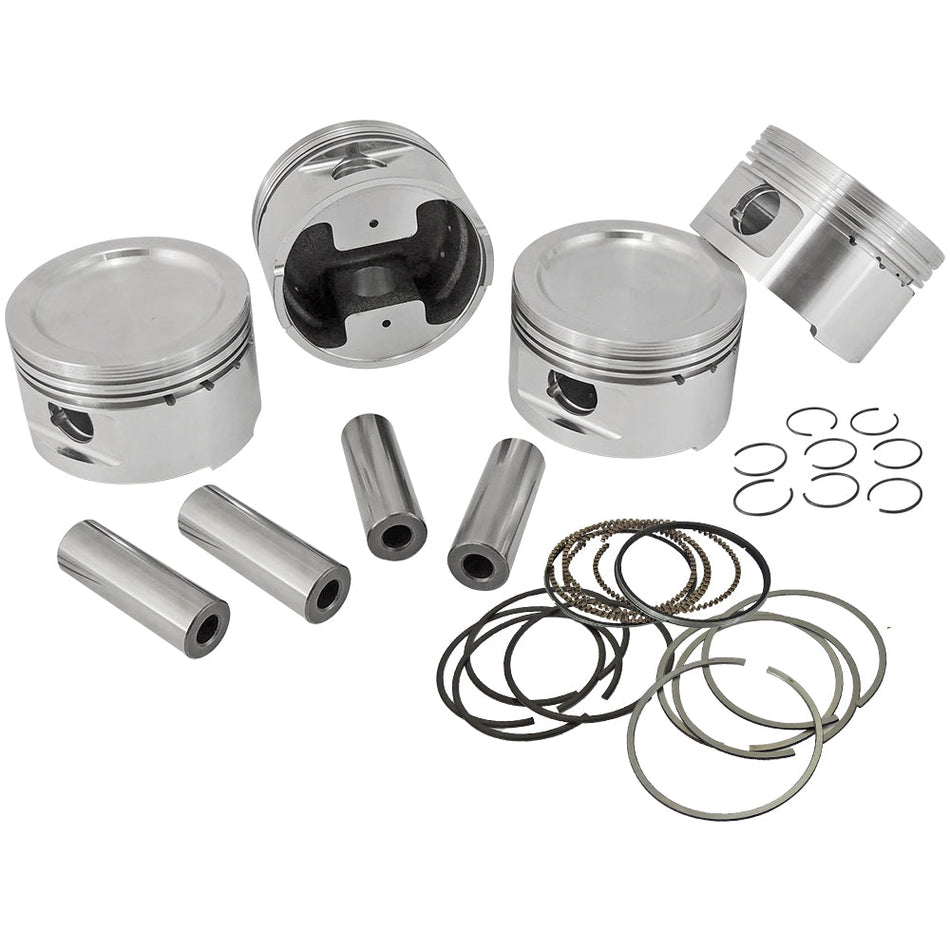 Forged piston set 86.5mm 2.0 / 2.2L 8V C20NE Chevy Euro