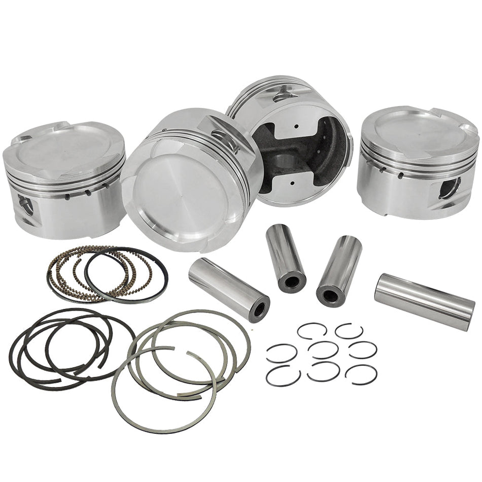 Forged piston set 86.5mm 2.0 / 2.2L 16V X20XEV / C20XE Chevy Euro
