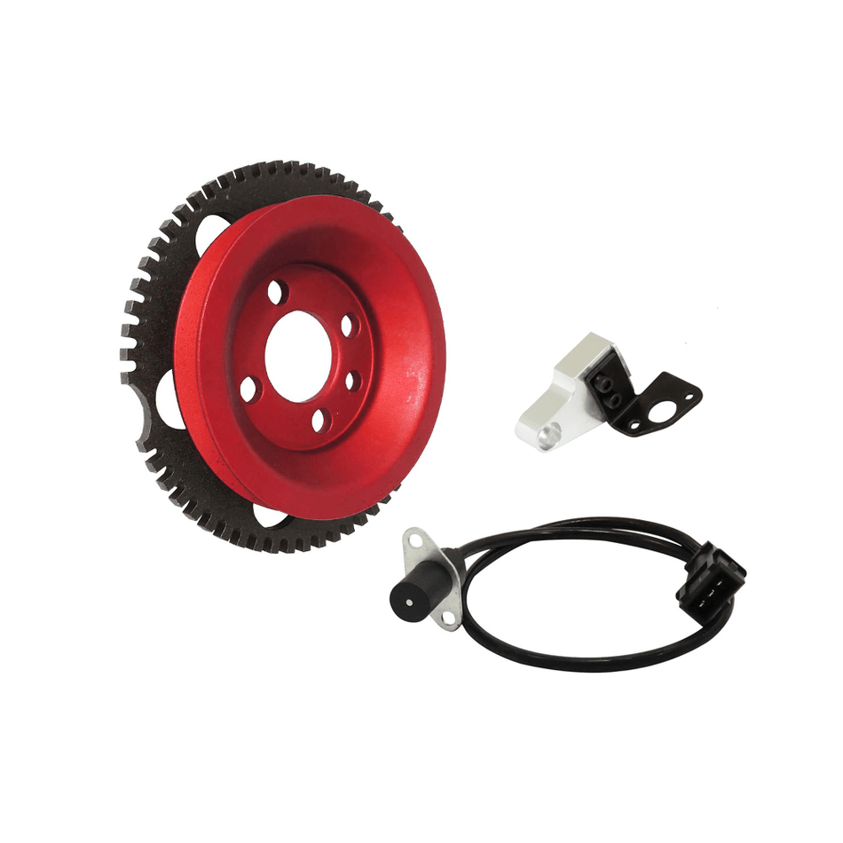 VW MKI II Rabbit , Audi 80, scirocco 8v underdrive crank trigger adapter kit - Red