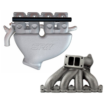 VW B5 T3 top mount turbo twin scroll manifold wastegate 