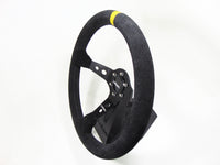 LOTSE DAKAR Steering Wheel - Coated Yellow Stripe