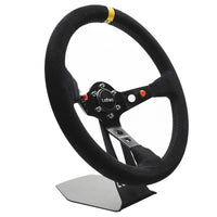 LOTSE DAKAR Steering Wheel - Coated Yellow Stripe