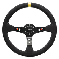 LOTSE DAKAR Steering Wheel - Coated Yellow Stripe