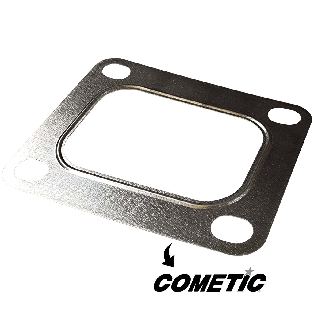 COMETIC T4 Rectangular Turbo Inlet Flange Gasket, .016" Stainless